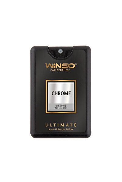 Winso Odorizant Ultimate Slim Spray 18 ml "Chrome" (24 pcs. in paper display)