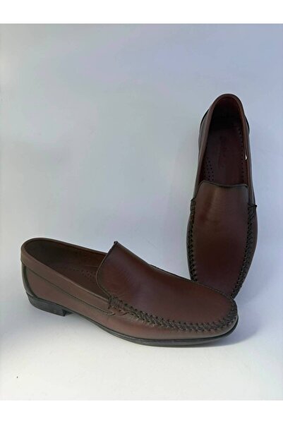 Papuccu Brown Men's Genuine Leather Loafer