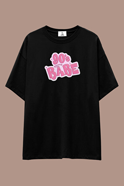 UmbraWear 90's Vibe Series Loose Fit T-Shirt |   Unisex 100% Cotton Black & W...