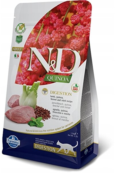 NO BRAND Hrană pentru pisici Farmina cu quinoa și miel 5 kg