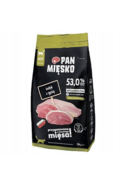 NO BRAND Hrana pentru pisici PAN MIĘSKO Curcan cu gâscă S 1,6 kg