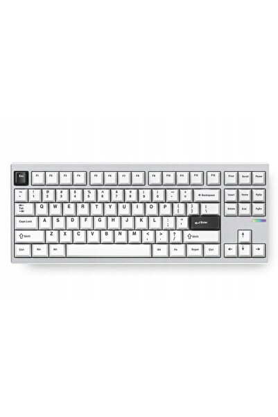 NO BRAND Tastatură MCHOSE MC-GX87-A4 Argintie