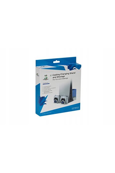 NO BRAND Suport de răcire pentru PS5 FROGGIEX FX-P5-C4-W