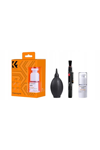 K&F CONCEPT Set de curățare pentru optică 4 în 1