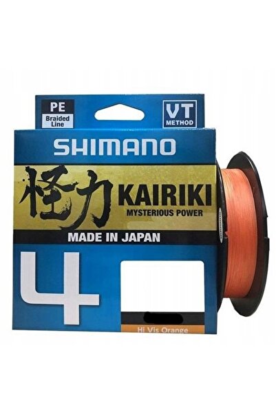 Shimano Plecionka Kairiki 4 0.16 mm / 150 m Portocaliu
