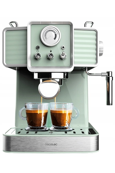 NO BRAND Express CECOTEC Power Espresso 20 Tradizionale Light Zielony