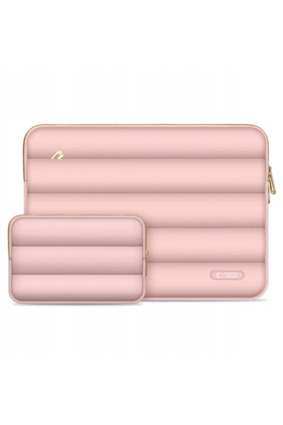 NO BRAND Husă laptop TECH-PROTECT Puffy 15-16 inch Roz