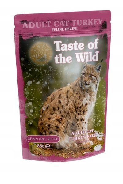 NO BRAND Hrana pentru pisici TASTE OF THE WILD Pisică adultă Curcan Curcan cu...