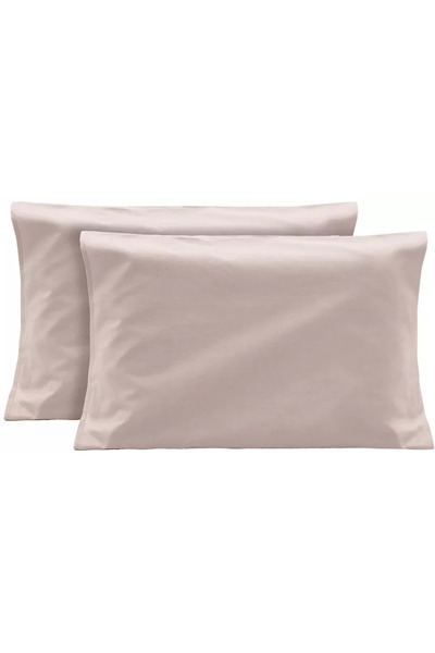 Heinner Set 2 cearșafuri de pat Nature Home 50x70 cm 100% bumbac 144TC crem