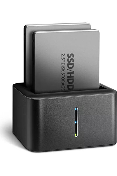 Axagon Docking Station Dual ADSA-D25 USB 3.2 gen1 compatibil 2.5/3.5 inch SAT...