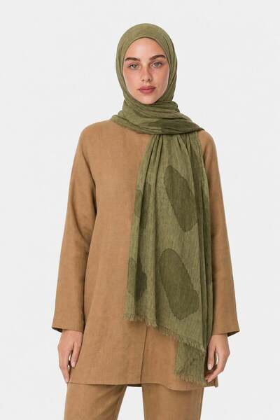 Mooncorn Rain Pattern Modal Viscose Shawl