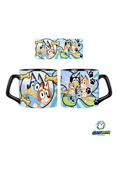 Ghostbastır Design Bluey and Bingo Mug Cup |   Single Piece 0934