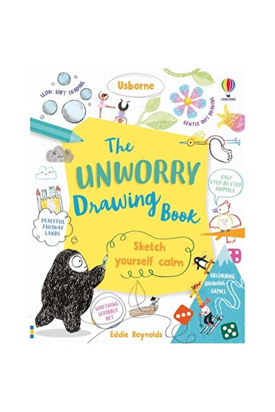 Usborne Activity book, anti-boredom, Unworry Drawing Book,
