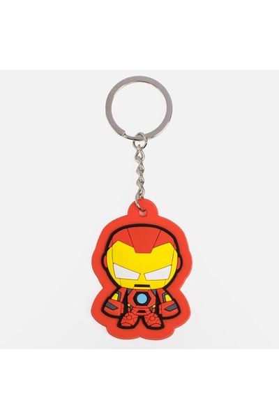 Marvel Breloc Iron Man din PVC de 6cm pentru copii - Roșu și Galben