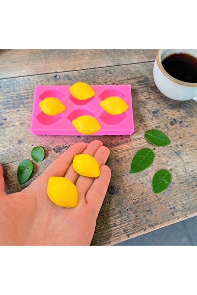 Sbq Collection Altılı Küçük Yarım Limonlar Silikon Kalıbı
