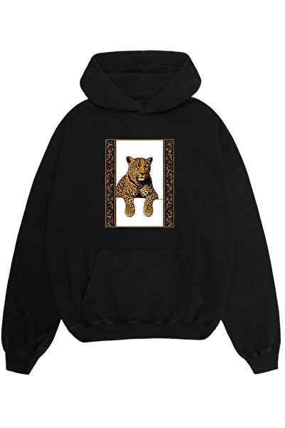 ELFERA Leopard Print Sweatshirt