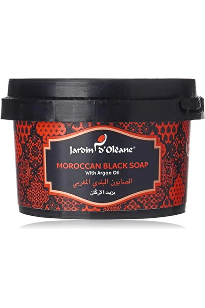 Jardin Oleane Moroccan Black Soap with Argan Oil from Jardin d'Oleane 250g