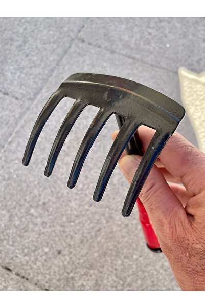 canh Mini Toprak Havalandırma ve Saksı Tırmığı Plastik Saplı Metal Hobi Tırmık