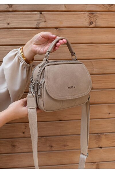 MEGA ÇANTA Original Women's 5-Section Hand and Crossbody Bag (Tm7032)