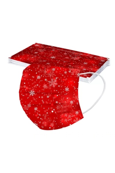 OEM Set 50x Măști de unică folosință pentru adulți, cu 3 straturi, cu clemă m...