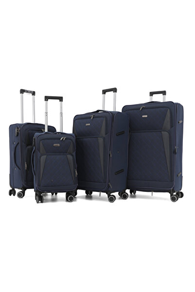 MELIFE 4 Piece Soft Luggage Set | 20", 24", 28", 32" | Lightweight Travel Tro...