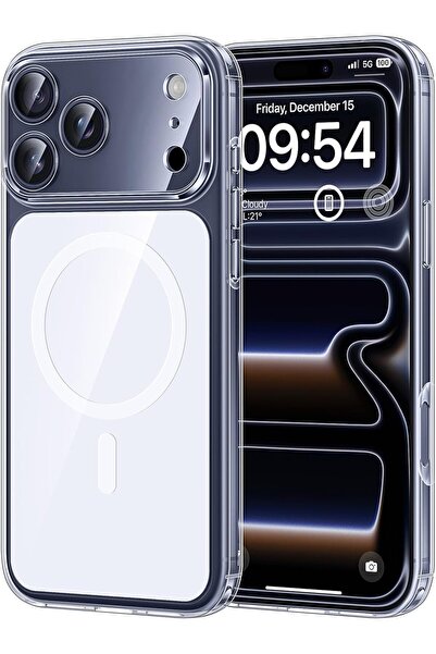 PWR I for iPhone 17 Pro Max Case, Compatible with MagSafe- White | Anti-Yello...