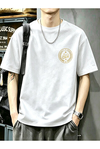 Ornella Studio Summer 180g lightweight cotton T-shirt with Korean-style clash...