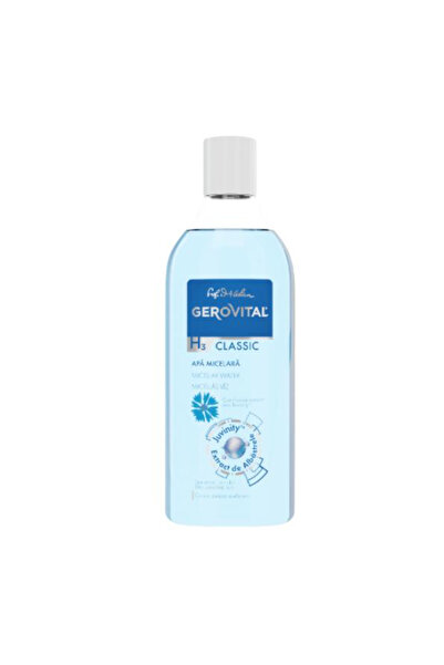 GEROVITAL Apa Micelara cu Albastrele si Juvinity - H3 Classic, 400 ml