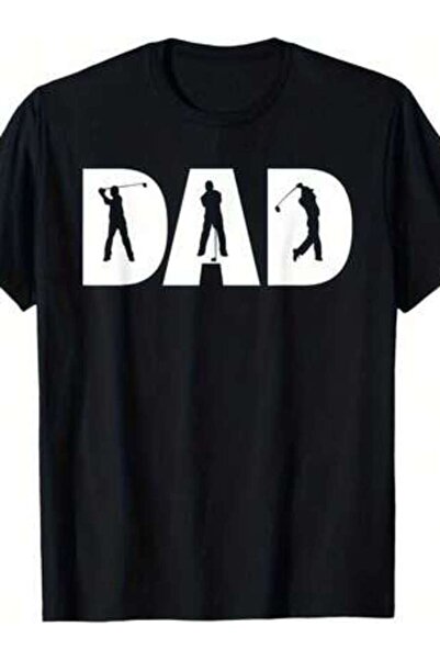 KYMC07 تي شيرت برسومات Dad Golfer - هدية مثالية لعيد الأب، تي شيرت برقبة دائر...