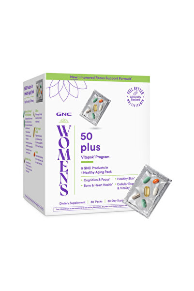 GNC Complex de Multivitamine pentru Femei 50+ Ani 30 pachete