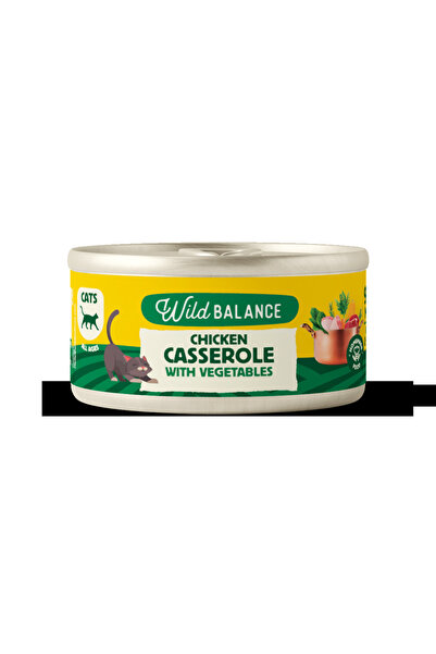 WILD Balance Chicken Casserole With Vegetables Wet Cat Food 80G