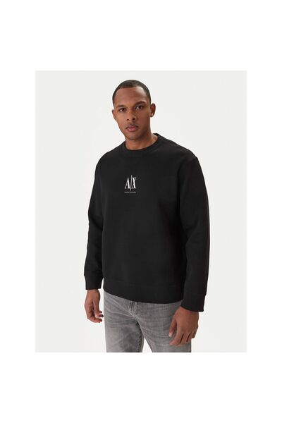 Armani Exchange Bluză bărbătească XM000368 AF10818 Negru