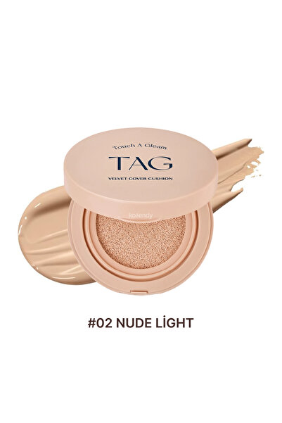 TAG Cosmetics Velvet Cover Cushion - Yüksek Kapatıcılı Kadife Bitişli Mat Cus...