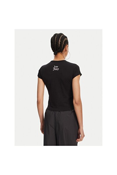 Juicy Couture Tricou de damă JCGCT125041 Negru