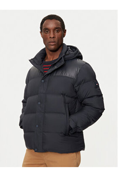 Tommy Hilfiger Geacă de puf pentru bărbați MW0MW36569 Albastru
