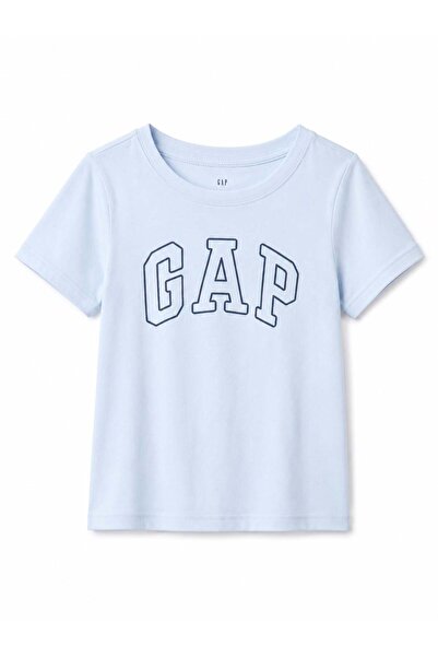 GAP Kids Gap baby girl logo printed short sleeve t-shirt 18 months 12 years blue