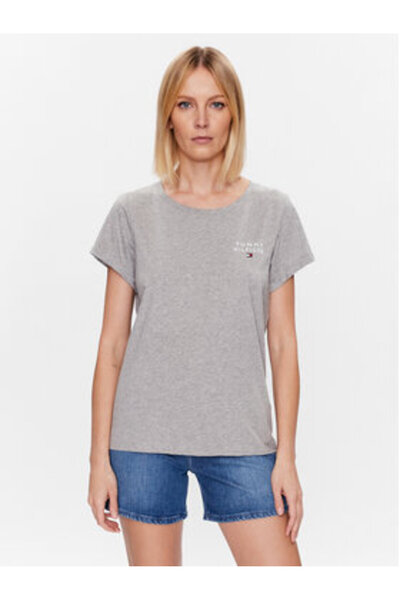Tommy Hilfiger Γυναικείο T-shirt UW0UW04525 Γκρι