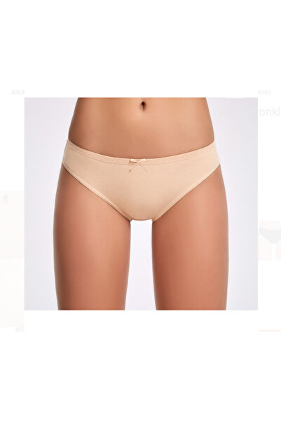 İlke Women'S, Bowknot, Ribbed, 12-Pack Panties