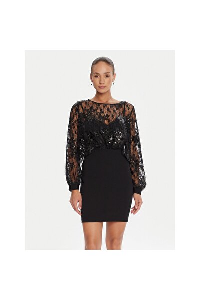 RINASCIMENTO Rochie de cocktail pentru femei CFC0125098003 Negru