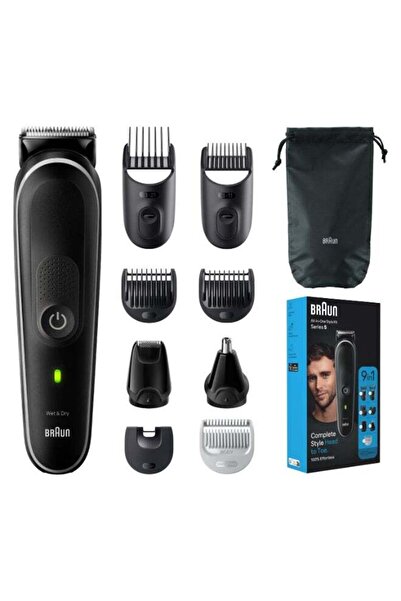 Braun Group Braun 9-in-1 Multi-Grooming Kit for Men, Series 5, for Body, Hair...