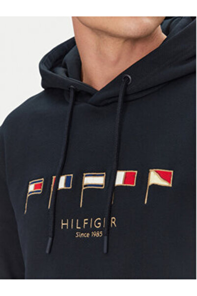 Tommy Hilfiger Ανδρικό Φούτερ MW0MW38666 Πολύχρωμο