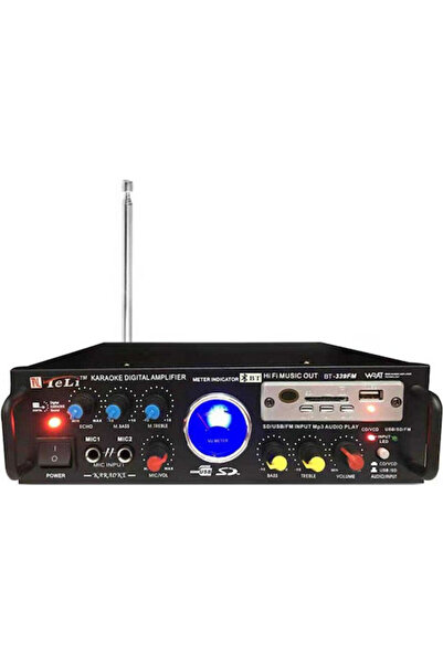 OEM Ενισχυτής Καραόκε BT-339FM Μαύρος