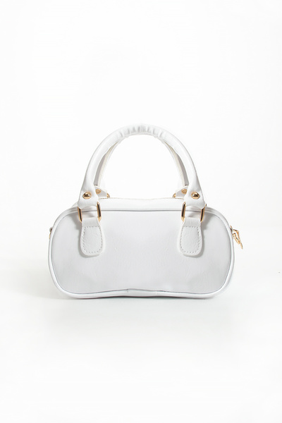 LUNABLU Shoulder Bags - White - Faux leather