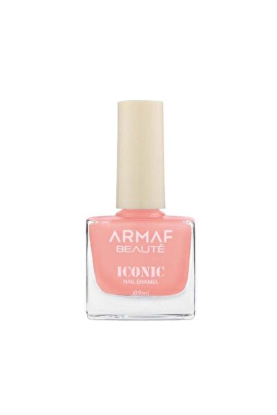 Armaf Beaute Iconic Nail Enamel 076 Coral Pink, 9ml | High Shine Nail Polish ...