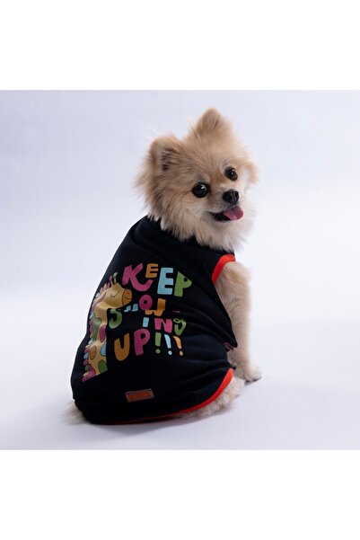 Pawstar Navy Blue Keep Show-Ing up T-Shirt Cat Dog Tee-Cat Dog Outfit