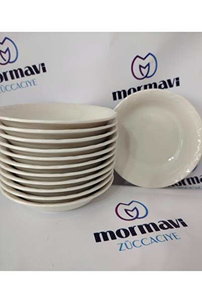 Porland Porcelain Sand Beige 12 Pieces 14 cm (Small) Breakfast Bowl, Jam Bowl...