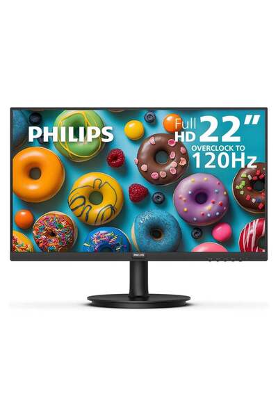 Philips 22-inch LCD Monitor V Line (1920x1080) FHD, VA LED, 4ms Response Time...