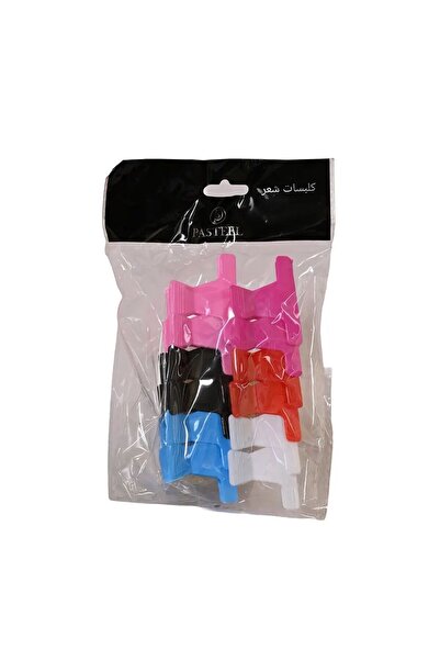 pasteel طقم كلبسات شعر باستيل 6 قطعة Z3003-3