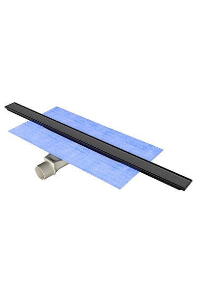 evimetal Tileline 140 cm 304 Paslanmaz Çelik Duş Kanalı Lineer Yer Süzgeci S ...