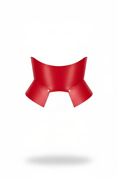 Angels Passion Red Women's Belt Wide Corset Type Waist Accessory